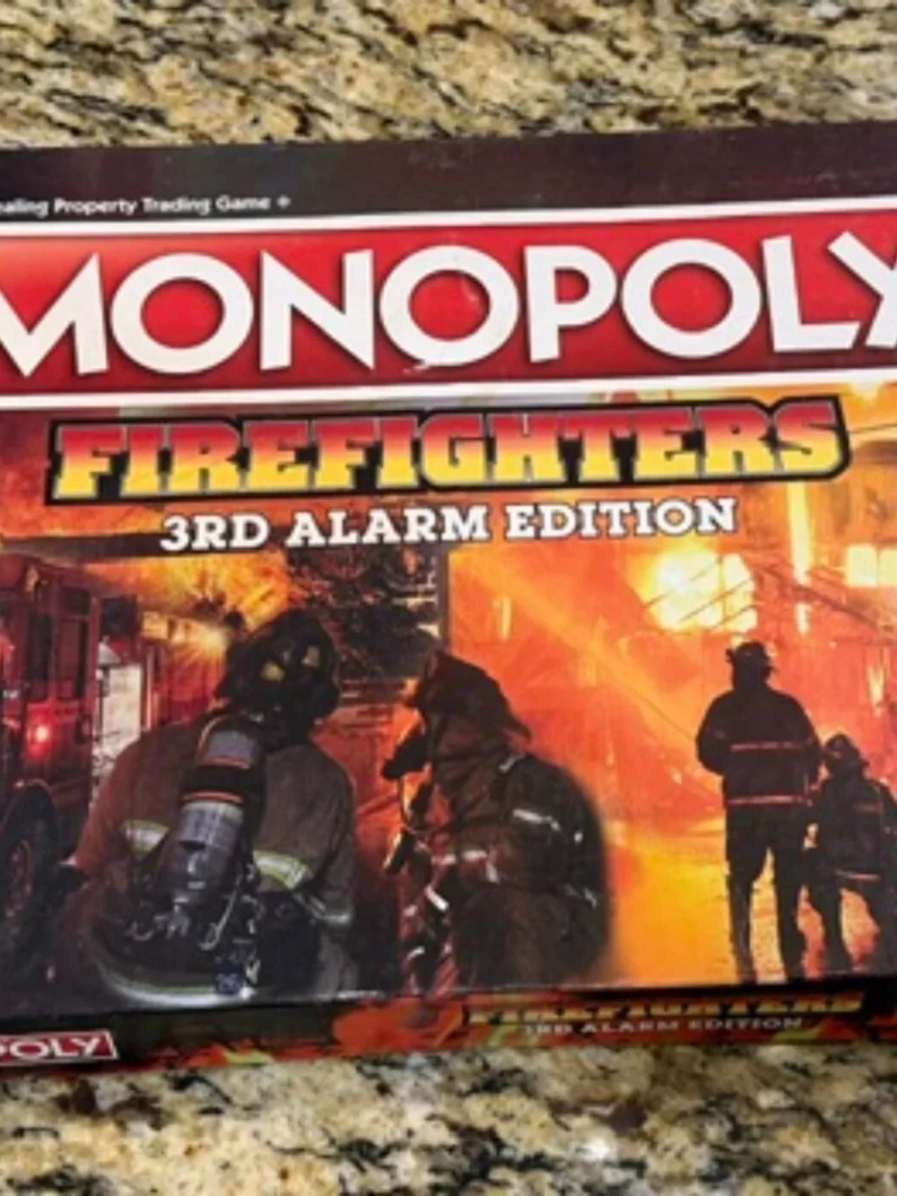 Monopoly Firefighters 3rd Alarm Edition 2018 USAopoly Complete